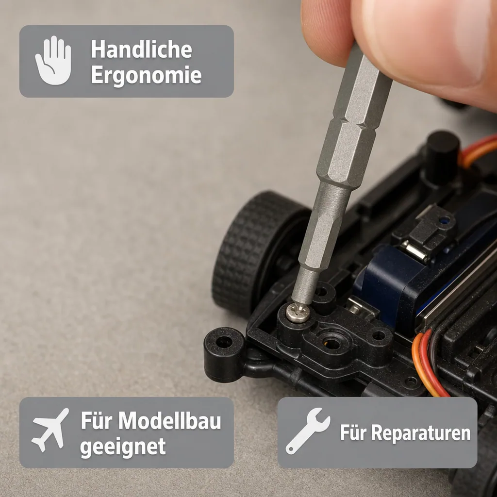 Innensechskant, Innensechskantschlüssel, Innensechskant 3mm, 1/4 Zoll