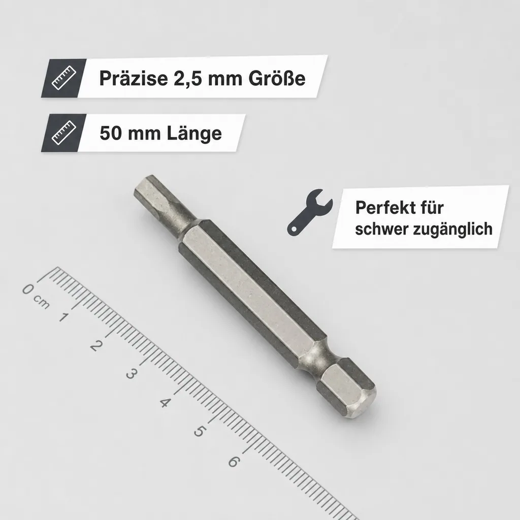 Innensechskant, 2.5 mm, Innensechskantschlüssel, Innensechskant kurz