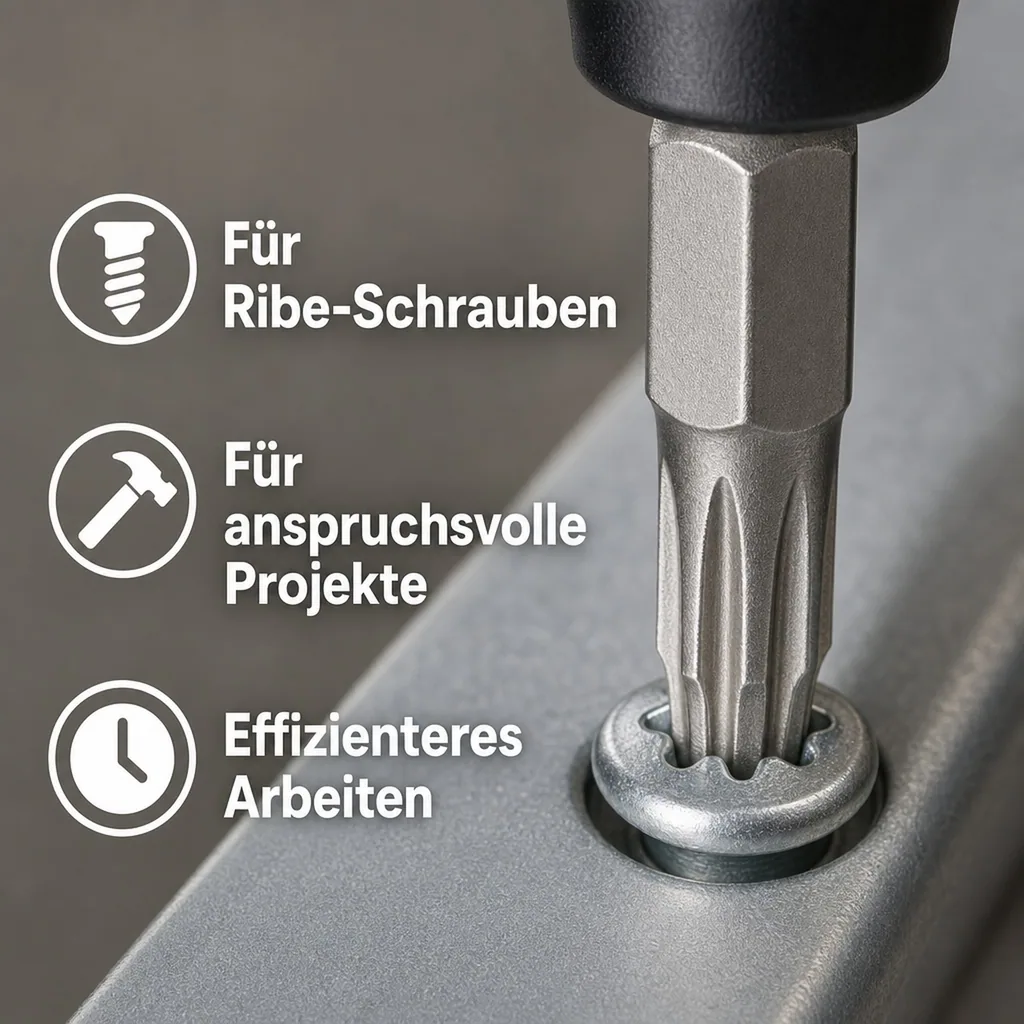 Ribe Nuss, 10mm Hex, Ribe RM11, 30mm Bit, S2 Stahl