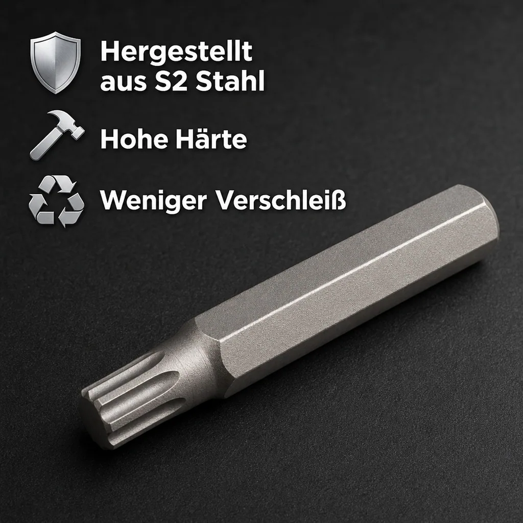 Ribe Bit, Ribe Nuss, 10mm Hex Bit