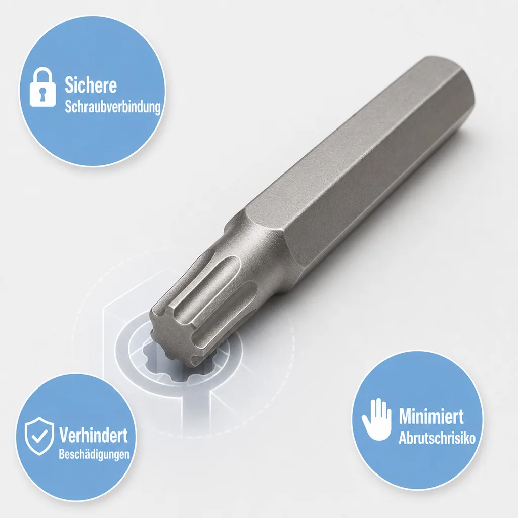 Ribe Bit, 10mm Hex Bit, S2 Stahl, 75mm, RM11
