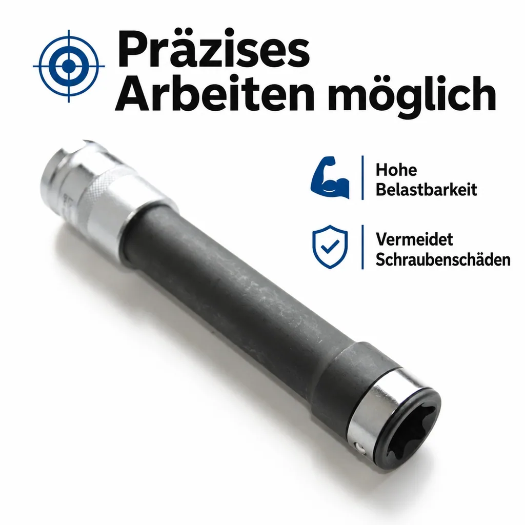 Aussen Innensechskant Nuss, E Profil Nuss, E14, 1/2 Zoll, Zylinderkopfschrauben Nuss