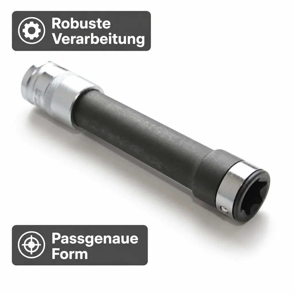 Aussen Innensechskant Nuss, E Profil Nuss, E14, 1/2 Zoll, Zylinderkopfschrauben Nuss