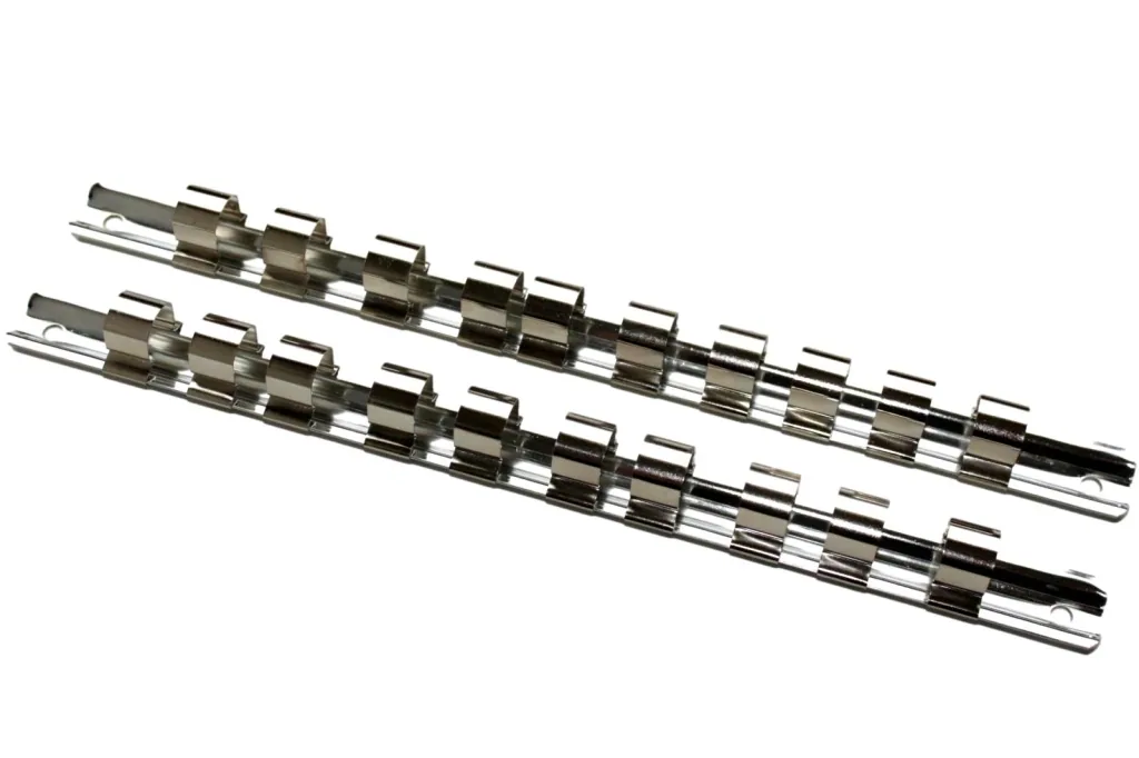 Stecknuss Schiene, 1/2 Zoll, Werkzeugleiste, 10 Clips