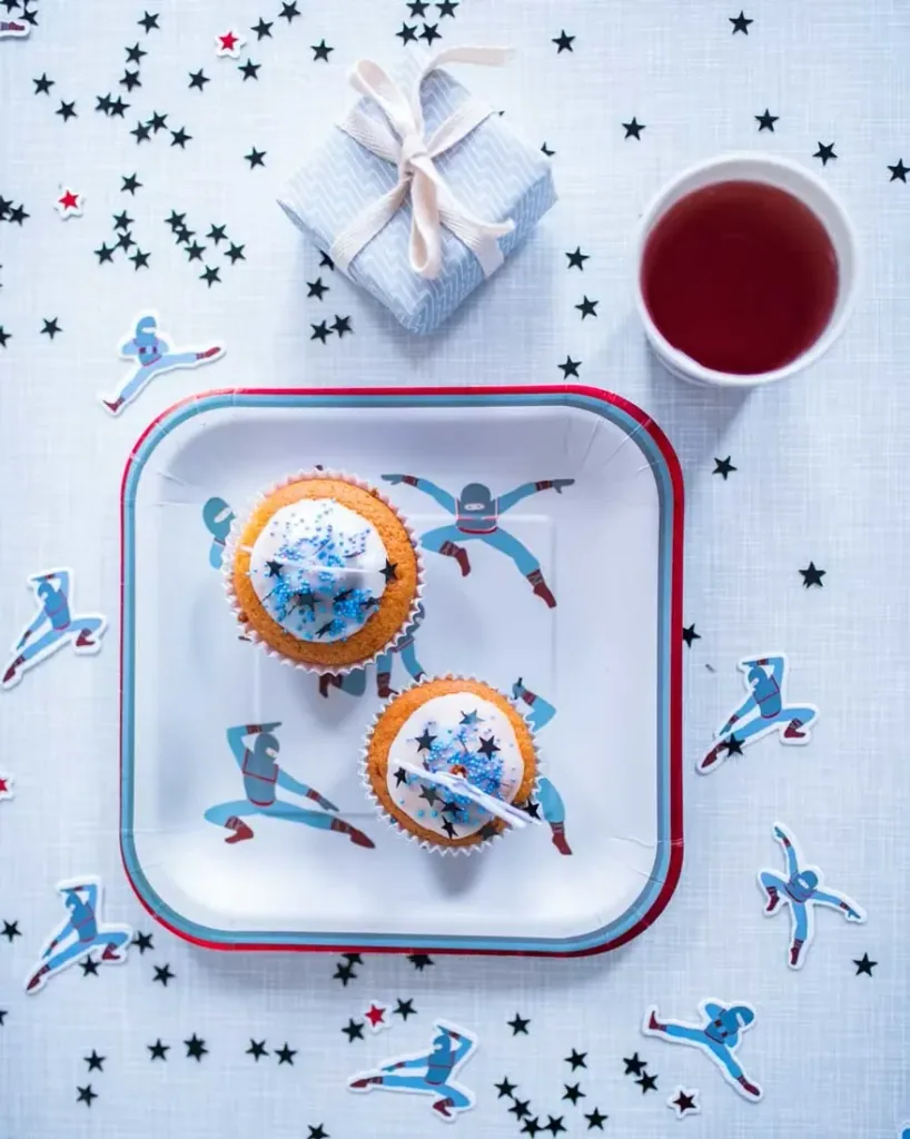 Ava & Yves Cupcake Set Ninjas
