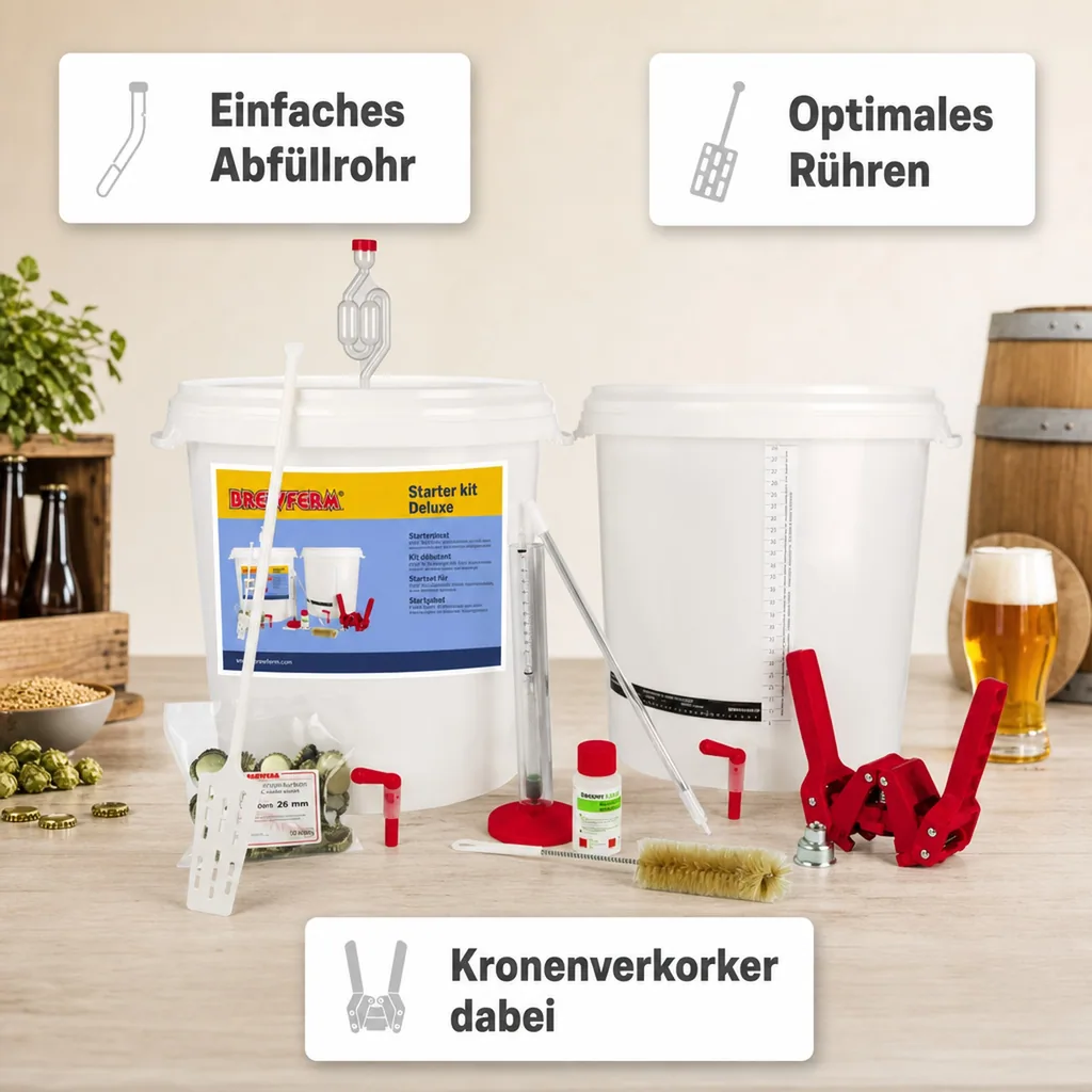 Bierbrauset - Brewferm Startpaket Deluxe