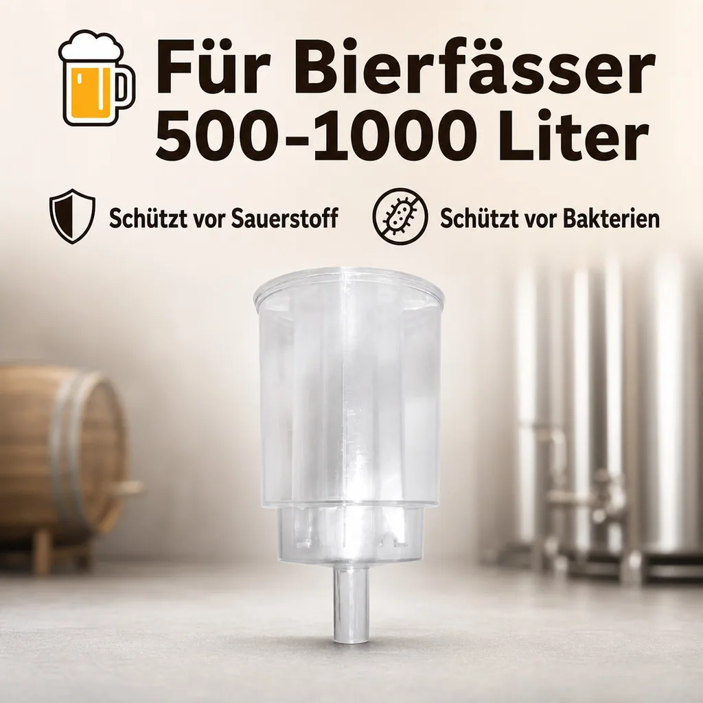 Gärspund DUPLEX 2 für Bierfässer bis 500 - 1000 Liter