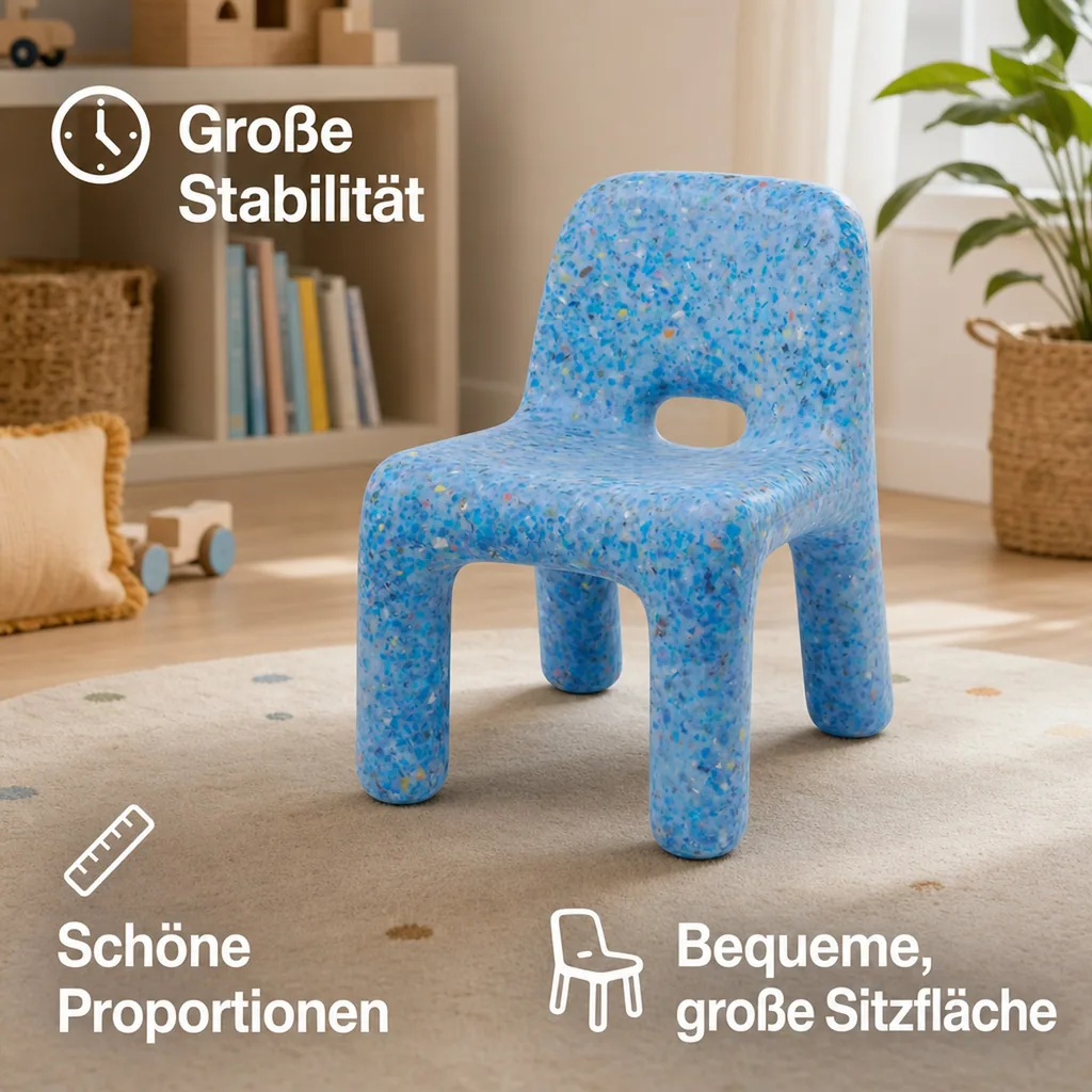 ecoBirdy Kinderstuhl - Charlie Chair Sky