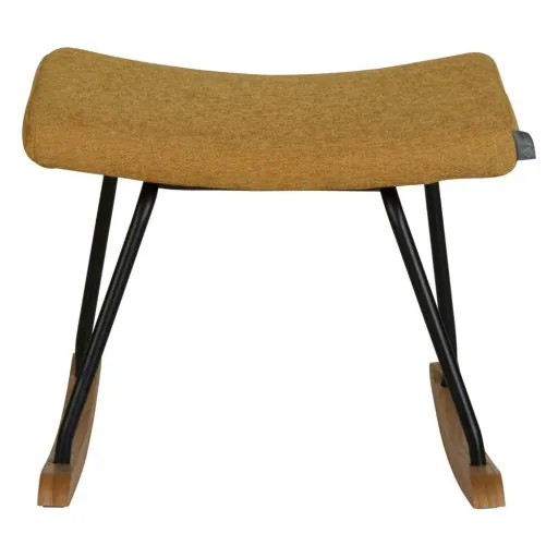 Quax Fußhocker für Schaukelstuhl /Stillstuhl De Luxe senfgelb