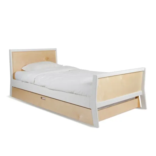 Oeuf Kinderbett Sparrow Birke weiß 90 x 200