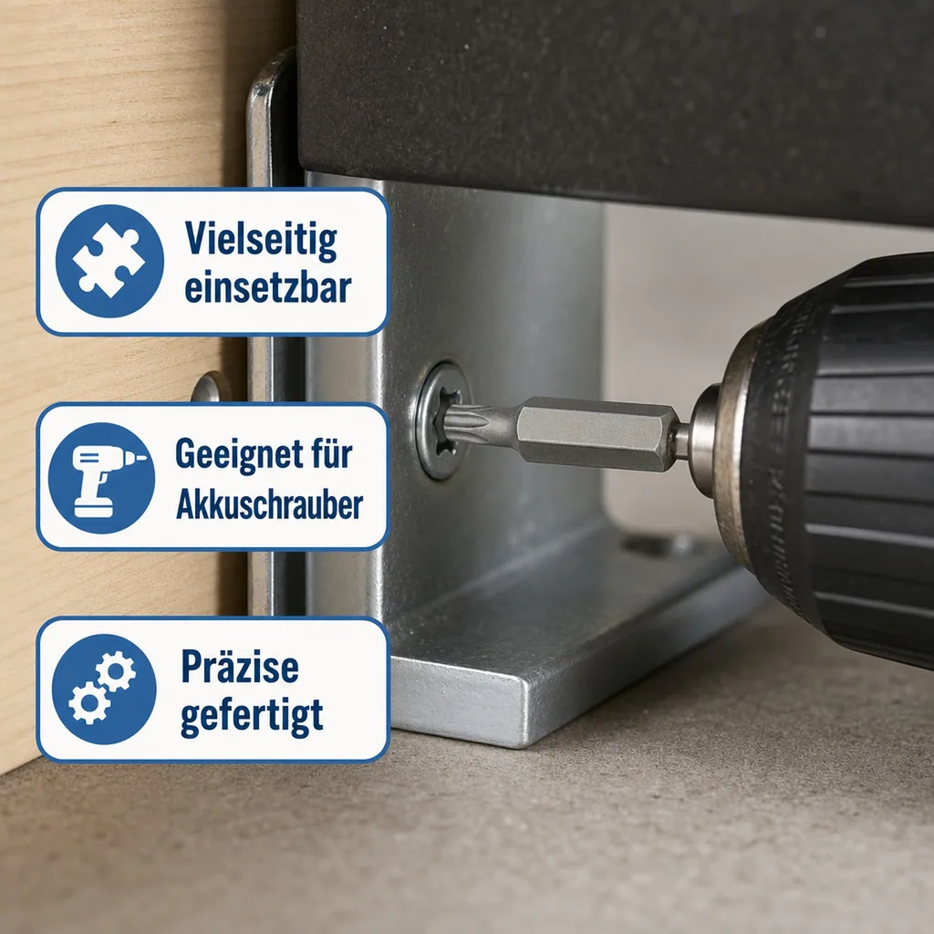 Innensechskant Bit, Innensechskant mit Stirnloch, T27, 30mm, S2 Stahl Bit