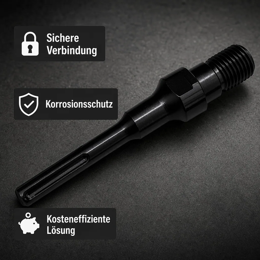 SDS Max Adapter, Diamantbohrkrone Adapter, UNC Adapter