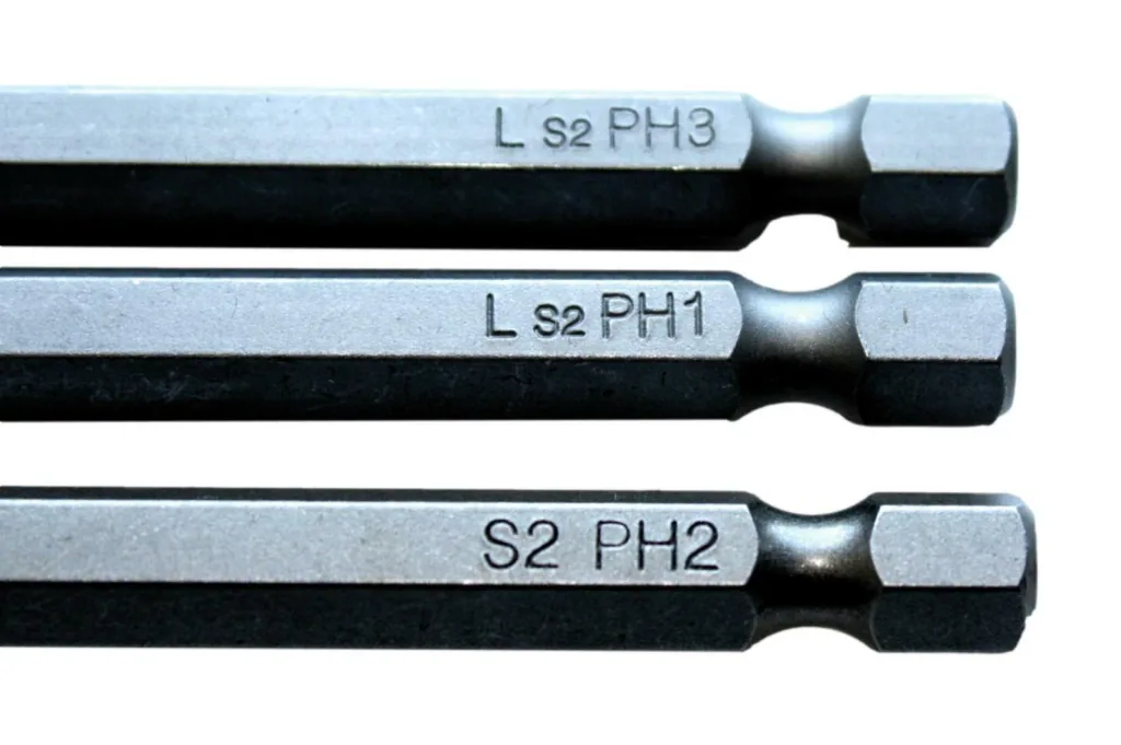 PH1 Bit, 150mm Langbit, S2 Stahl, Profi Bit, 1/4 Zoll