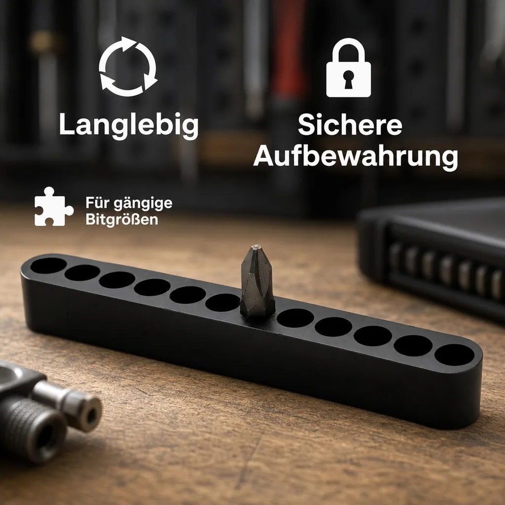 Bithalter, Bitaufnahme, Werkzeug Bithalter, 12 Bits, BHR-12
