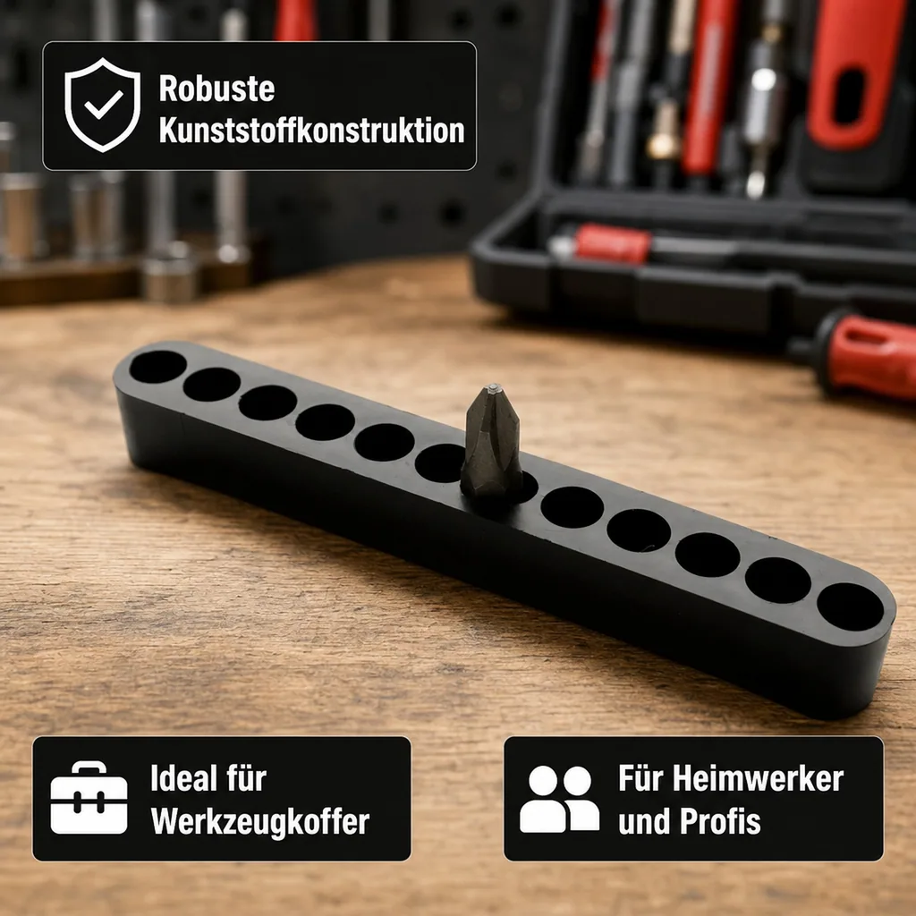 Bithalter, Bitaufnahme, Werkzeug Bithalter, 12 Bits, BHR-12
