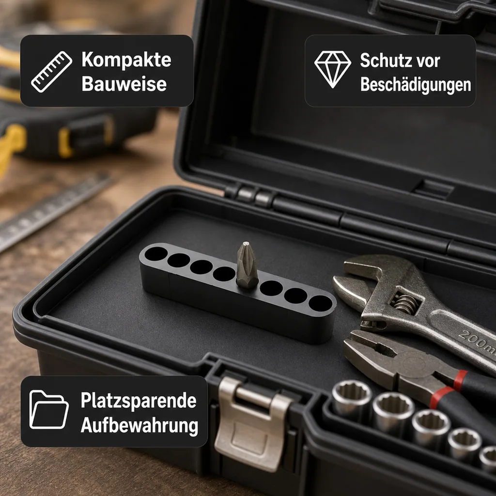 Bithalter, Bitaufnahme, 8 Bit, Werkzeugkiste Zubehör