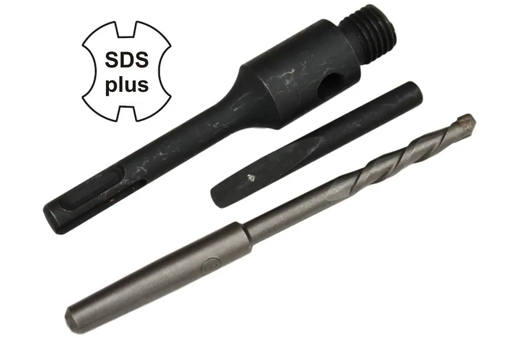Diamantbohrkrone 68mm, SDS Plus, Steckdosenbohrer, Bohrkrone Mauerwerk