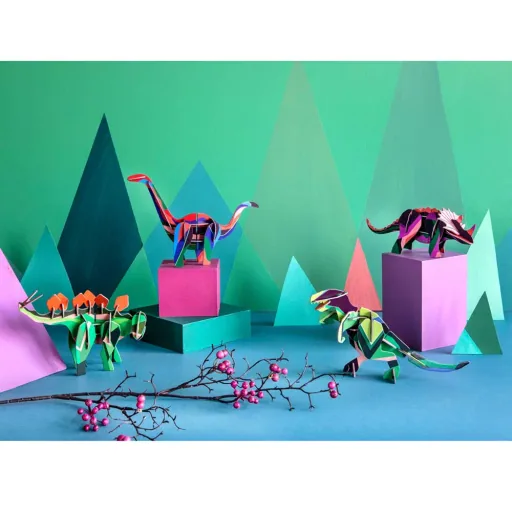 studio ROOF 3D Dinosaurier Diplodocus Pappe
