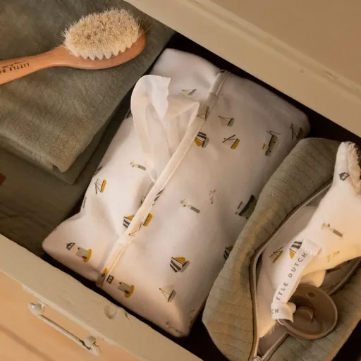 Little Dutch Feuchttuch Box Bezug "Sailors Bay" weiß