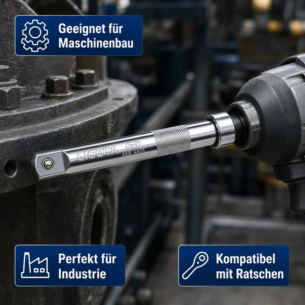 1/2 zoll Verlängerung, Werkzeug, 125mm, CrV