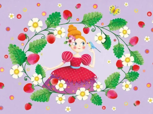 Djeco Schmuckschatulle mit Spieluhr Prinzessin und Vögelchen