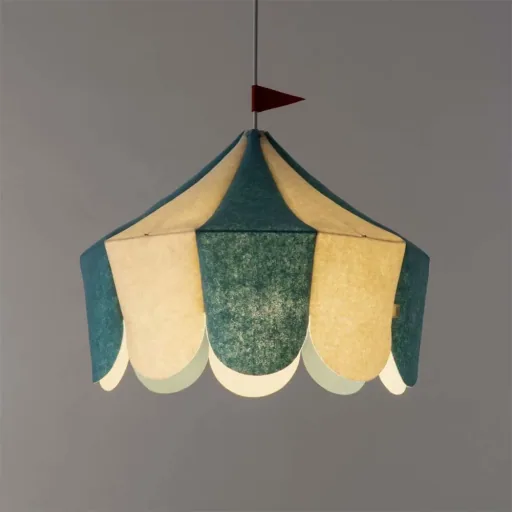 Buokids Pendellampe Zirkus blau