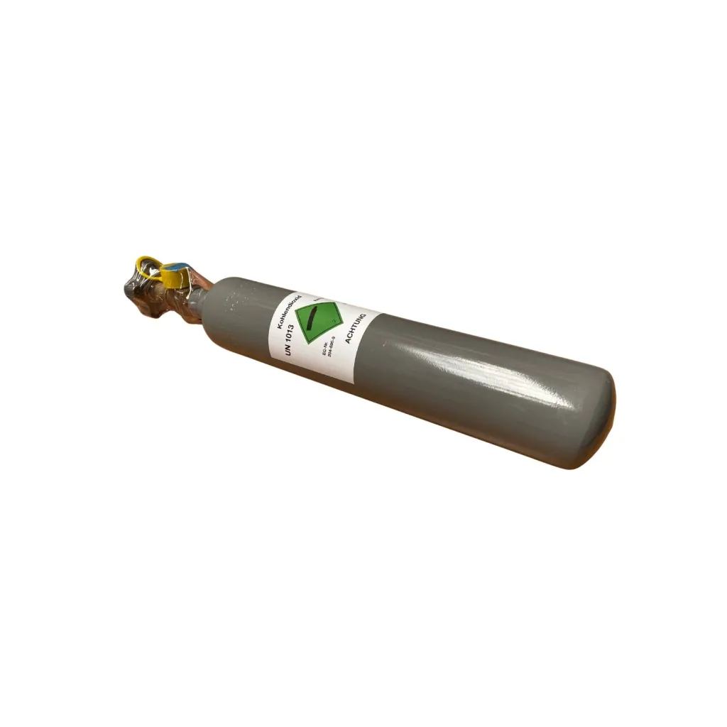 CO2 Flasche, Kohlensäureflasche, Gasflasche CO2 - 0,5 kg, ohne Flaschenhalter