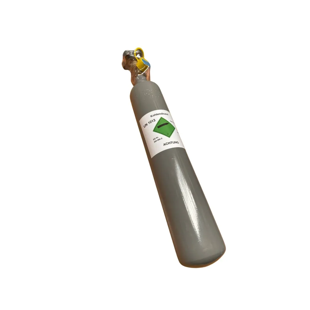 CO2 Flasche, Kohlensäureflasche, Gasflasche CO2 - 0,5 kg, ohne Flaschenhalter
