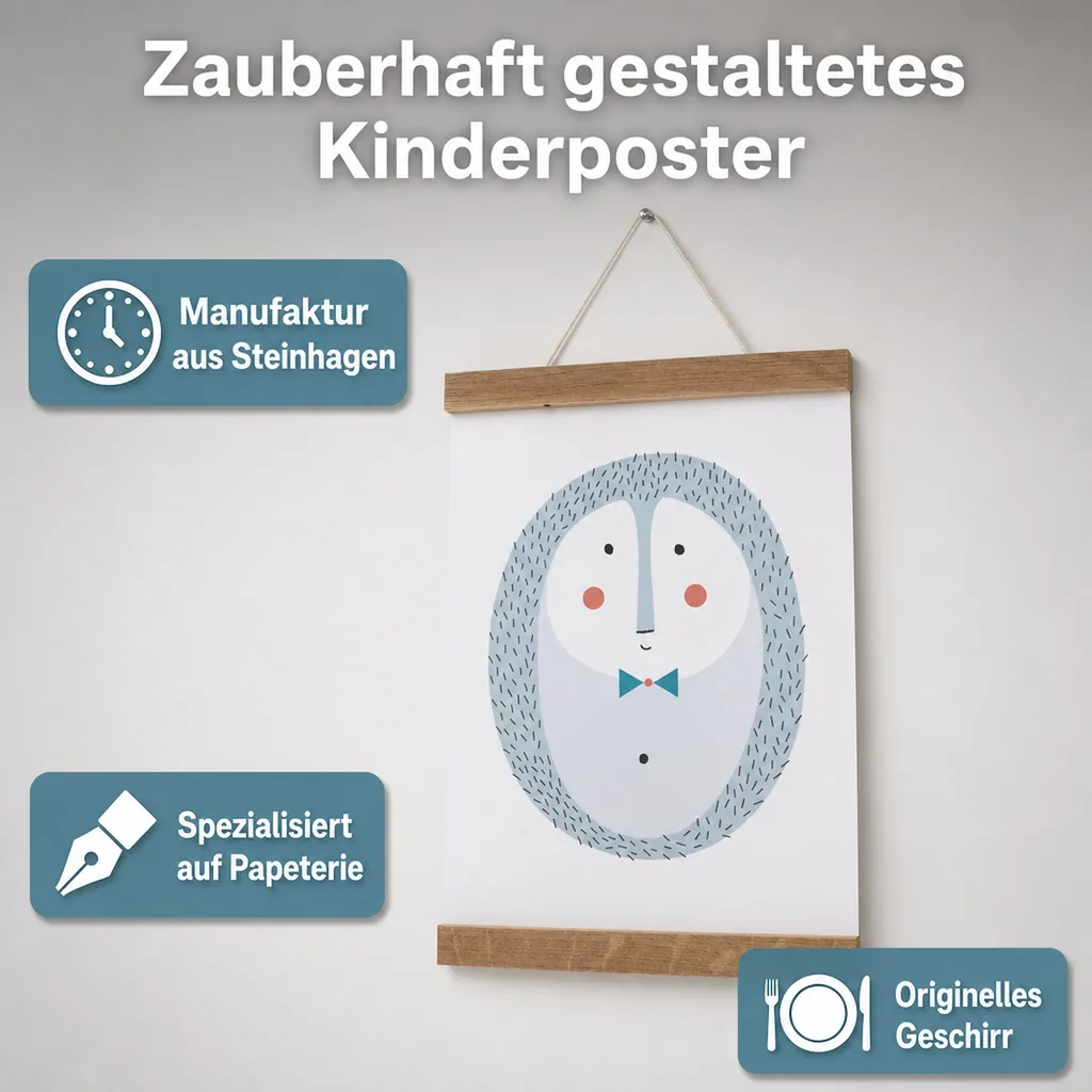 Ava & Yves Kinderposter Igel