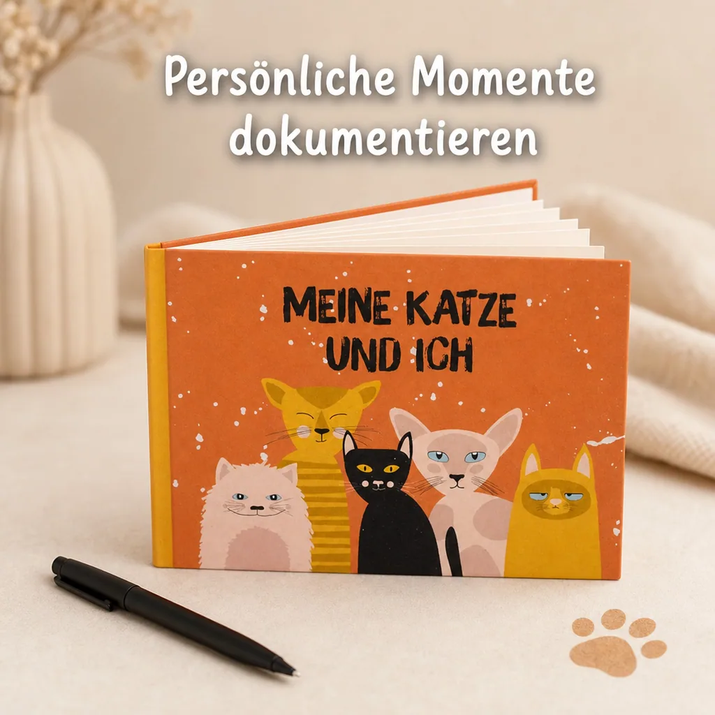 Ava & Yves Erinnerungsbuch "Meine Katze & Ich"