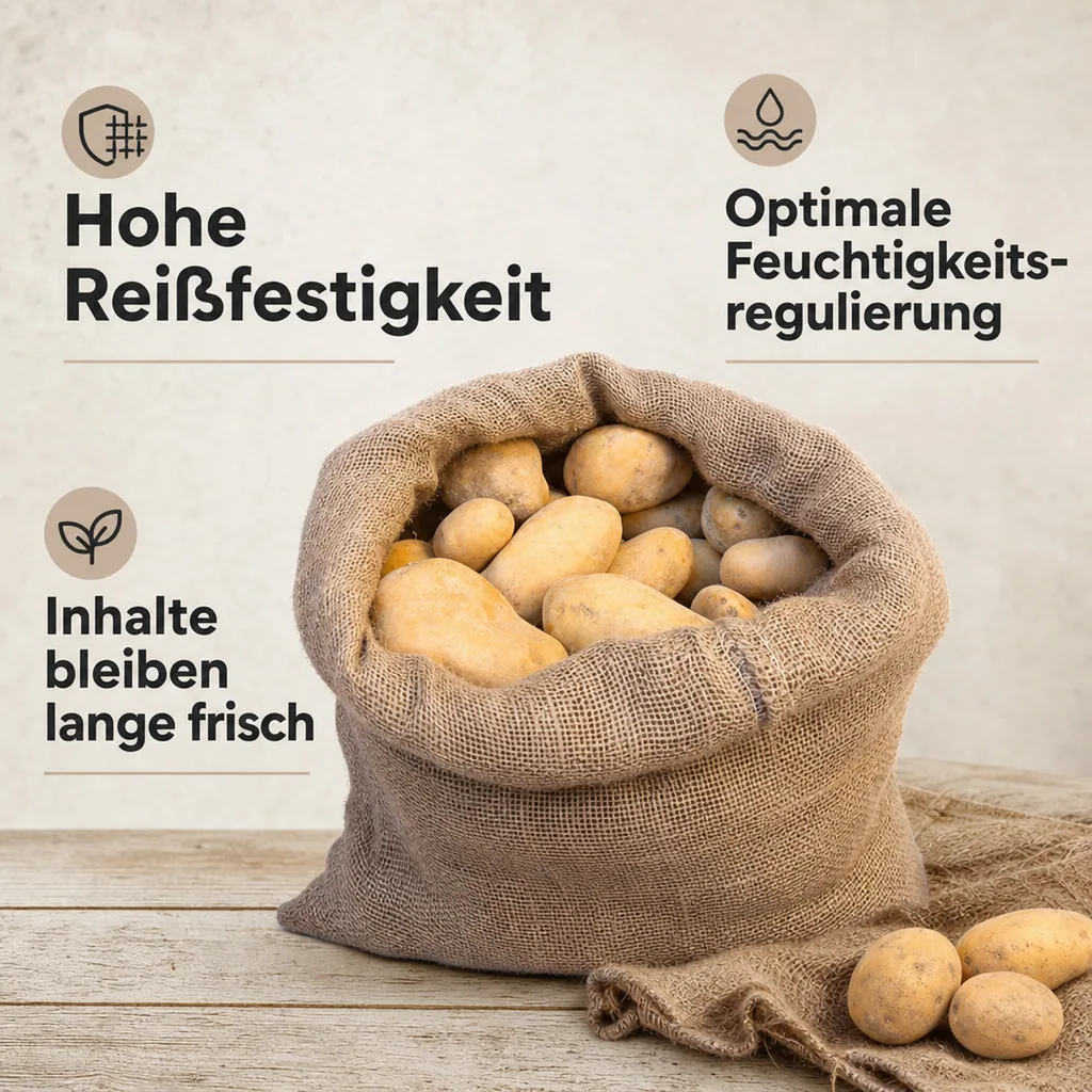 Jutesäcke 60x100, Gartensack & Lagersack aus Jute