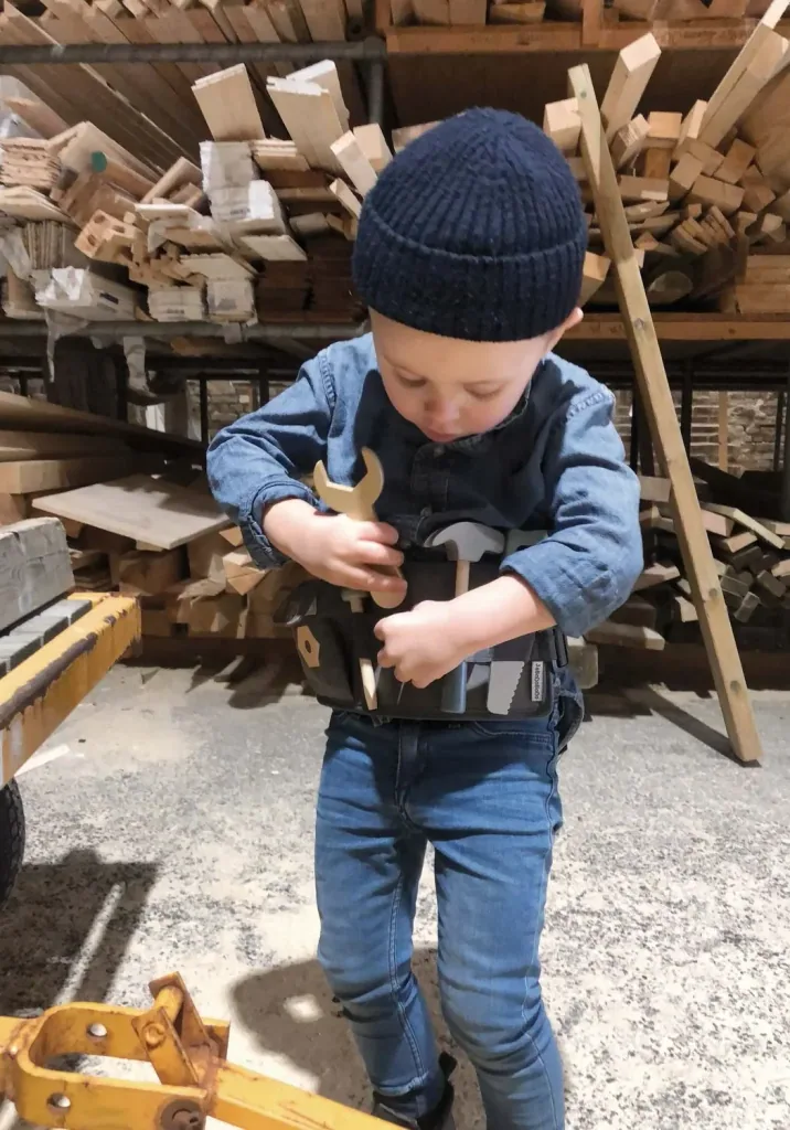 Jabadabado Kinderspielzeug, Holzspielzeug - Kinder Werkzeuggürte