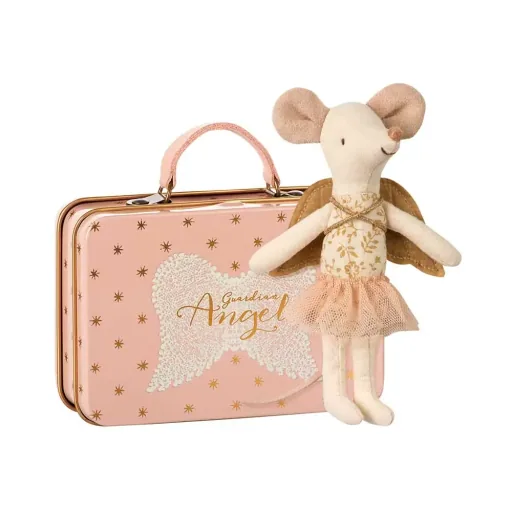 Maileg Schutzengel Maus mit Köfferchen