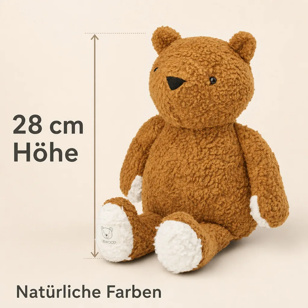 Liewood "Barty" Kuscheltier Bär beige