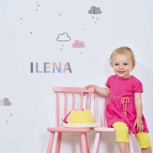 Lilipinso Wandsticker Happy Buchstabe H