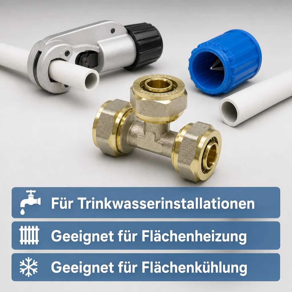Schraubfitting T-Stück 16 x 2