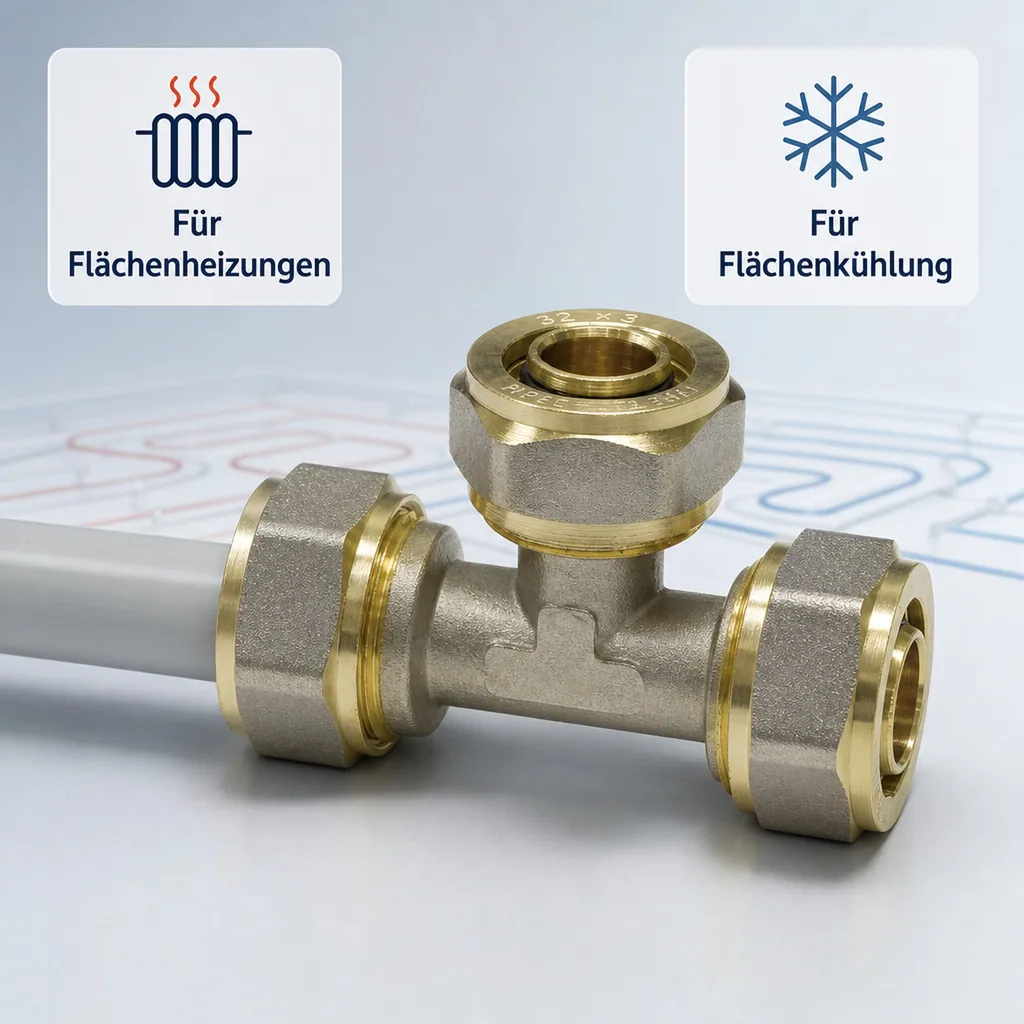 Schraubfitting T-Stück 32 x 3