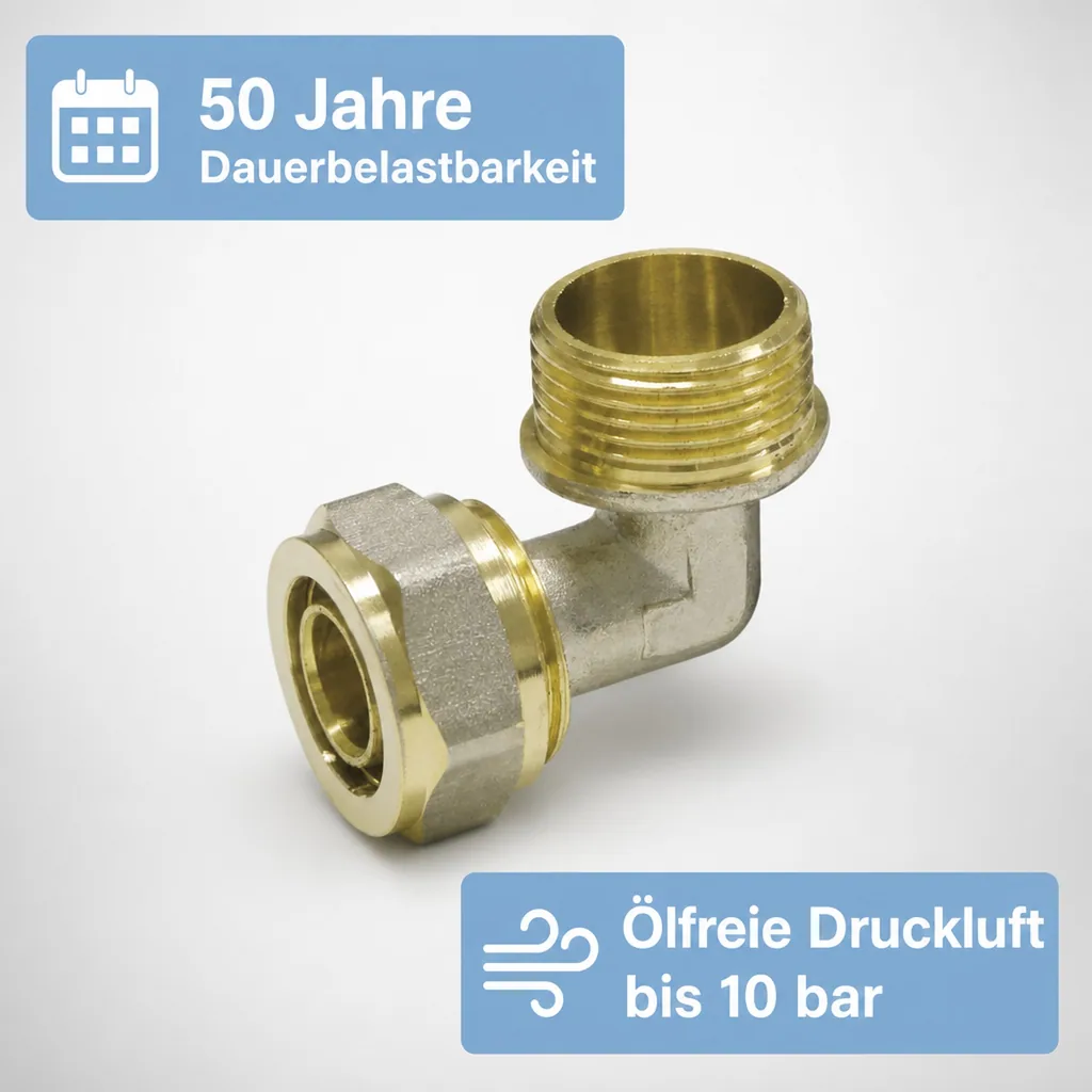 Schraubfitting Winkel 16 x 2 - 1/2" AG