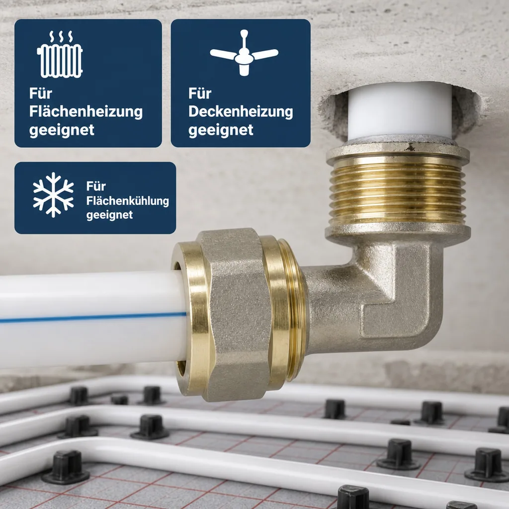Schraubfitting Winkel 26 x 3 - 1" AG