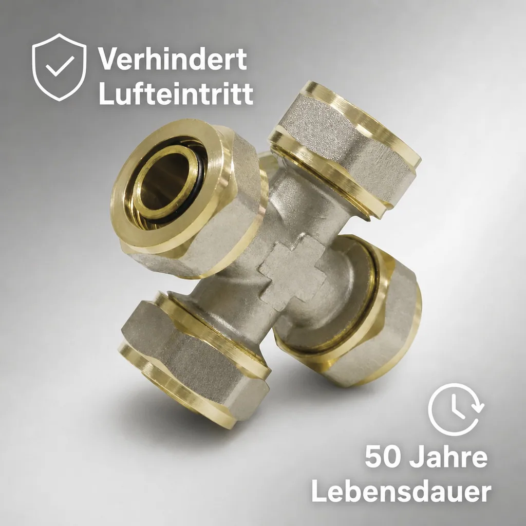 Schraubfitting Kreuzung 26 x 3