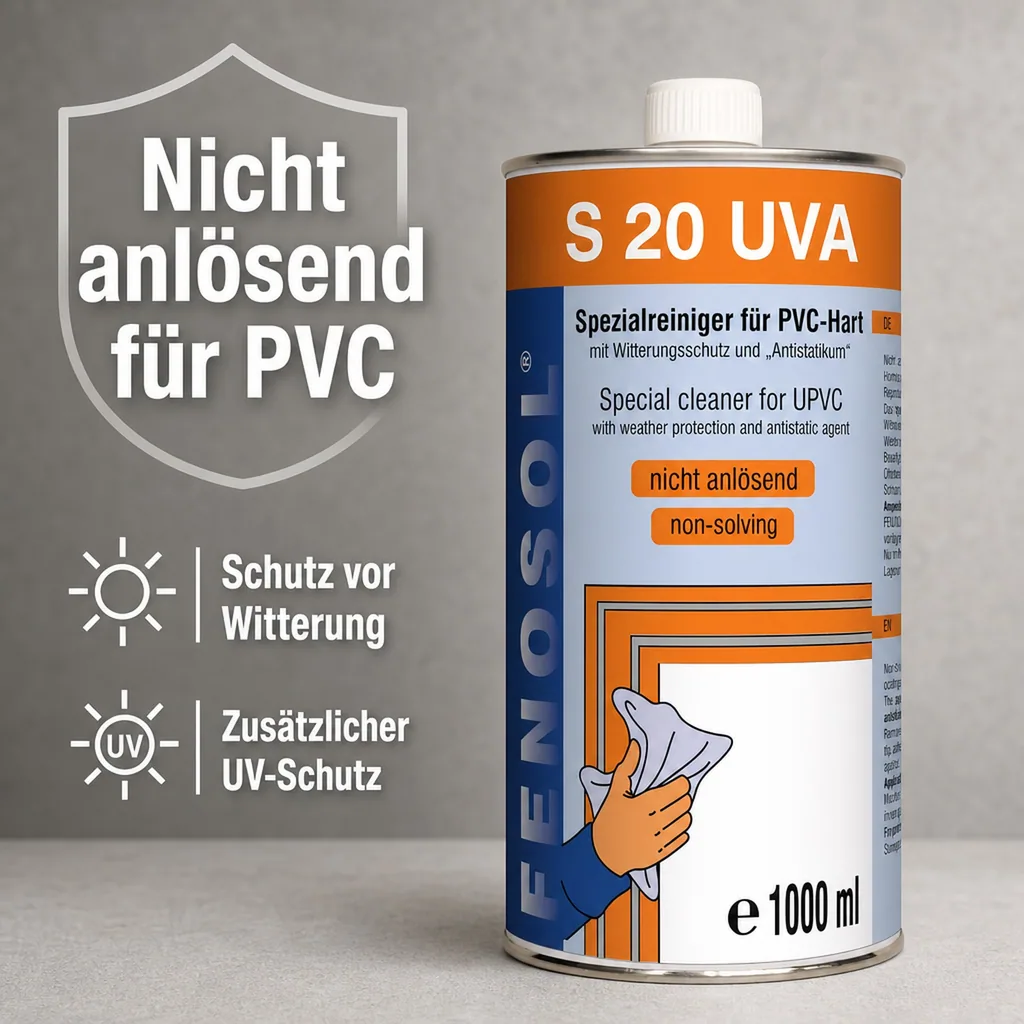 FENOPLAST Fenosol S 20 UVA Reiniger nicht anlösend 1 Liter