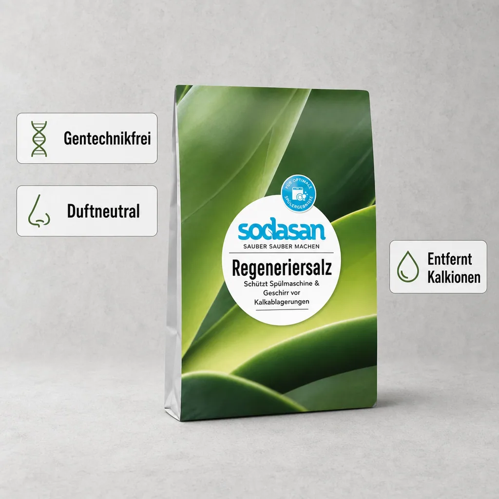 SODASAN Regeneriersalz 2kg im Papierbeutel Spülmaschine