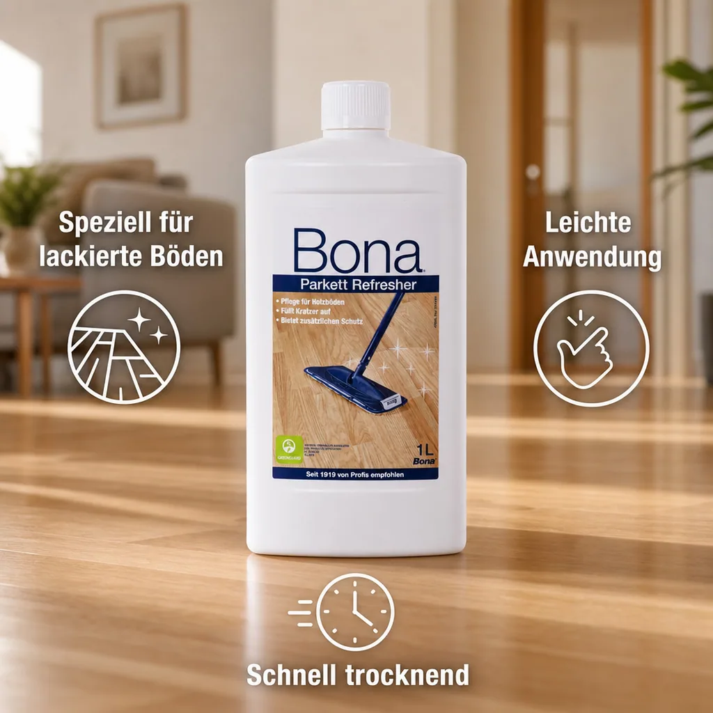 BONA Parkett Refresher 1 Liter für Holzböden Wood Floor Refresher