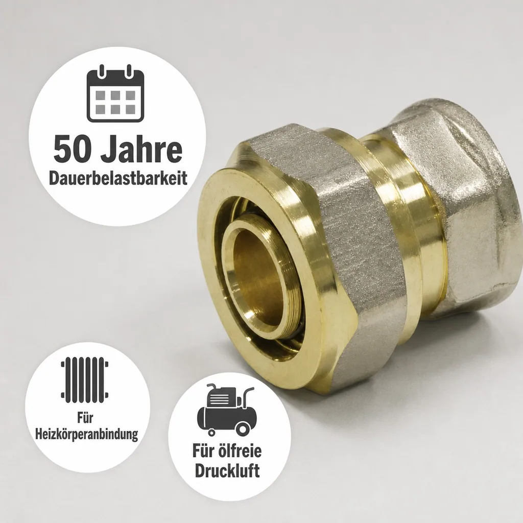 Schraubfitting Kupplung 20 x 2 - 1" IG