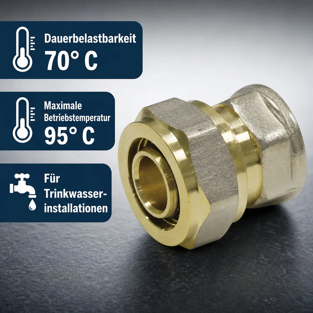 Schraubfitting Kupplung 26 x 3 - 3/4" IG