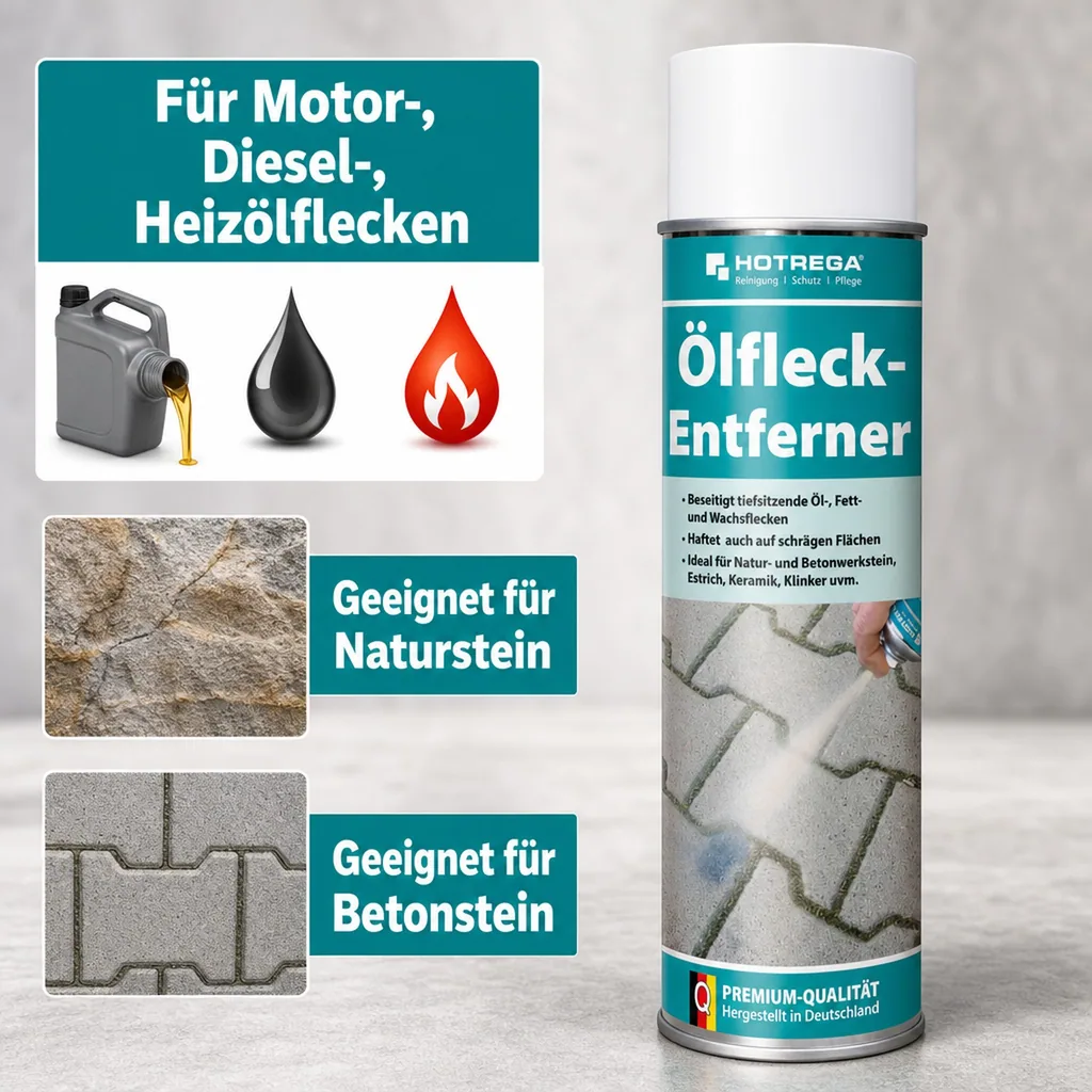 HOTREGA Ölfleck Entferner 500 ml Spraydose