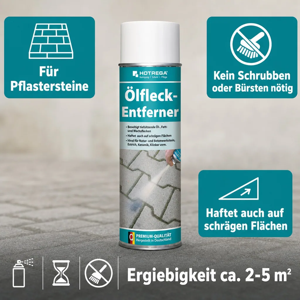 HOTREGA Ölfleck Entferner 500 ml Spraydose