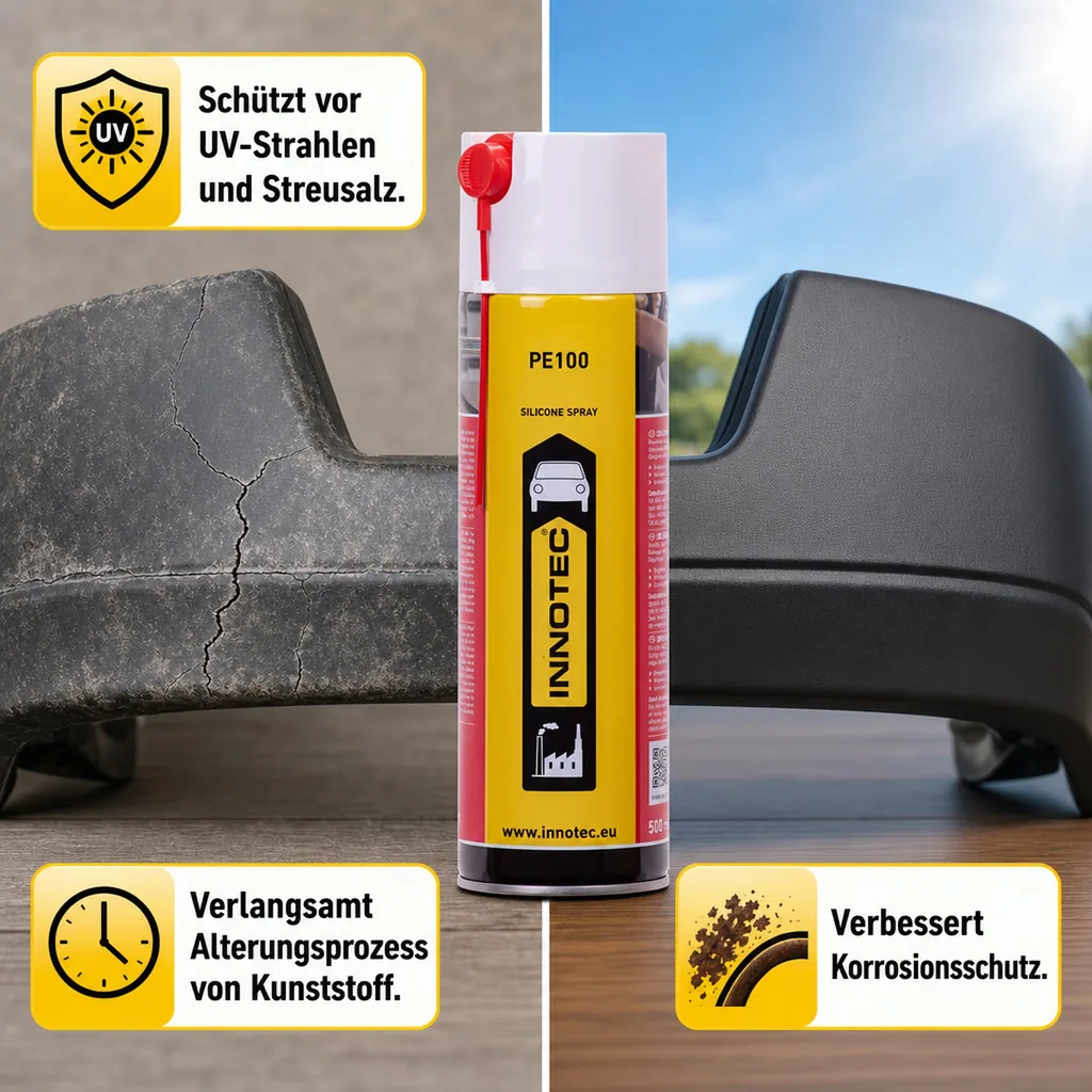 INNOTEC PE 100 schützt Kunststoffe 500ml