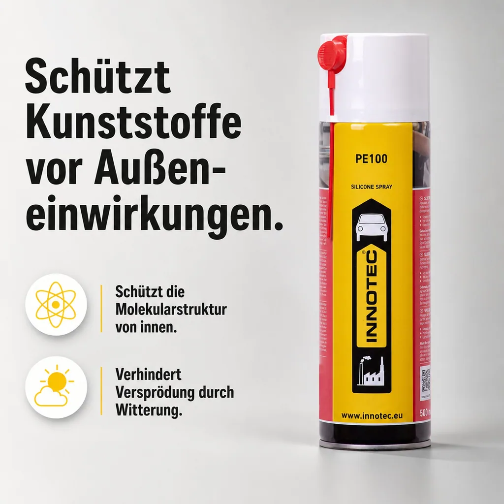 INNOTEC PE 100 schützt Kunststoffe 500ml