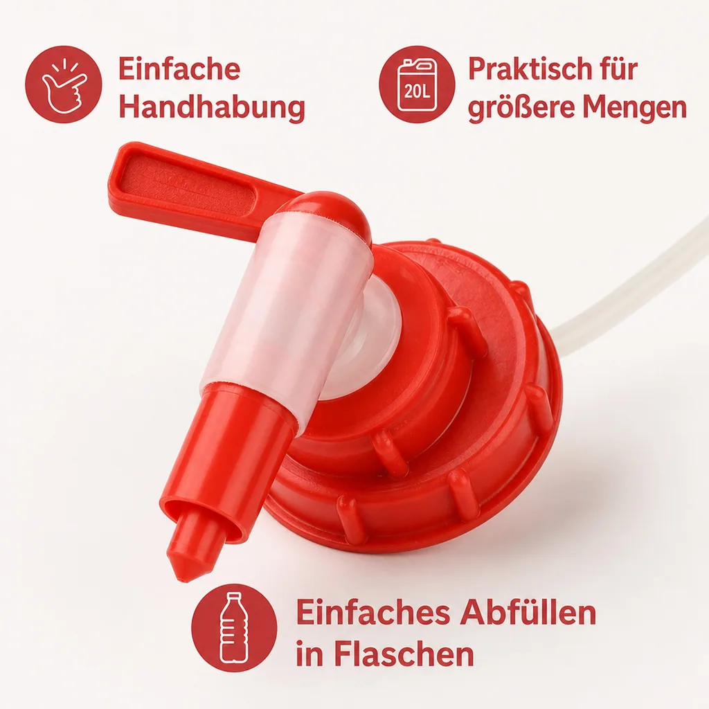 SONETT Auslaufhahn für 20 Liter Kanister